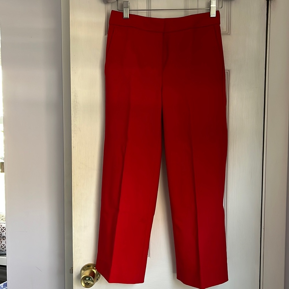 J. Crew P0 Altered Wool Blend Pants
